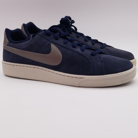 Nike Other - Nike Court Royale Suede Obsidian Blue Mens Shoes
